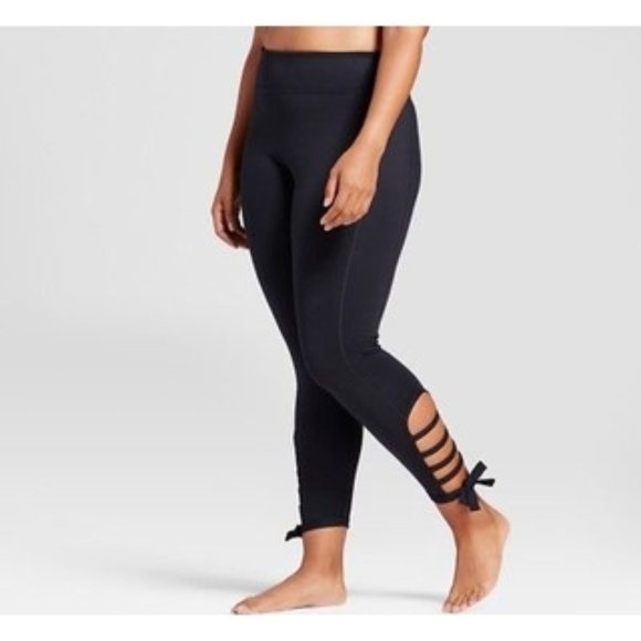JoyLab Pants - JoyLab Comfort Side Tie 7/8 Leggings